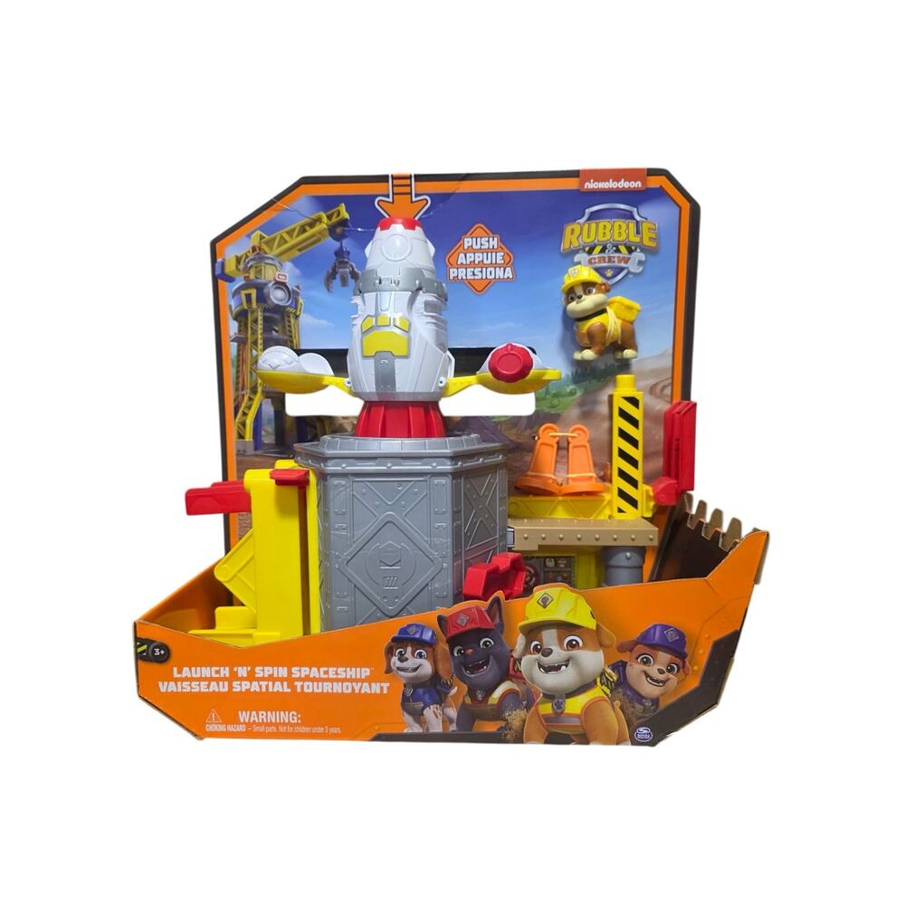 Paw Patrol Launch n Spin Spaceship with Rubble